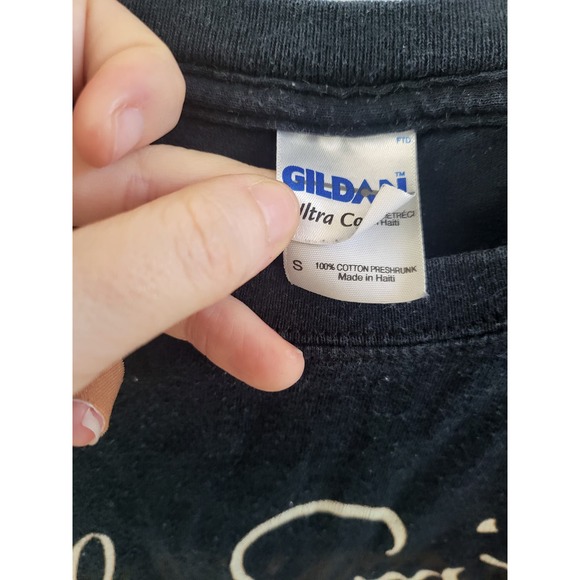 RARE Vintage Taylor Swift T Shirt 2009 Fearless Tour Double Sided Black - S - Picture 5 of 5